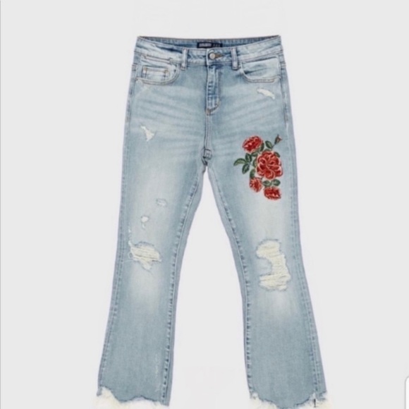 Zara Blue Jeans distressed embodied light Washed vintage - Picture 9 of 10